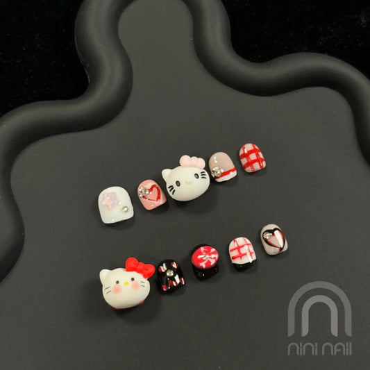 Hello Kitty Press On Nails